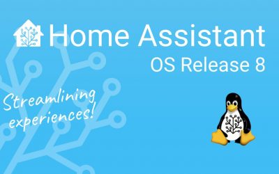 Home Assistant OS versjon 8