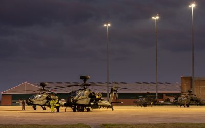 CU Phoscos LED-flomlysoppgradering ved Wattisham Flying Station gir 46 000 pund årlige besparelser for forsvarsdepartementet