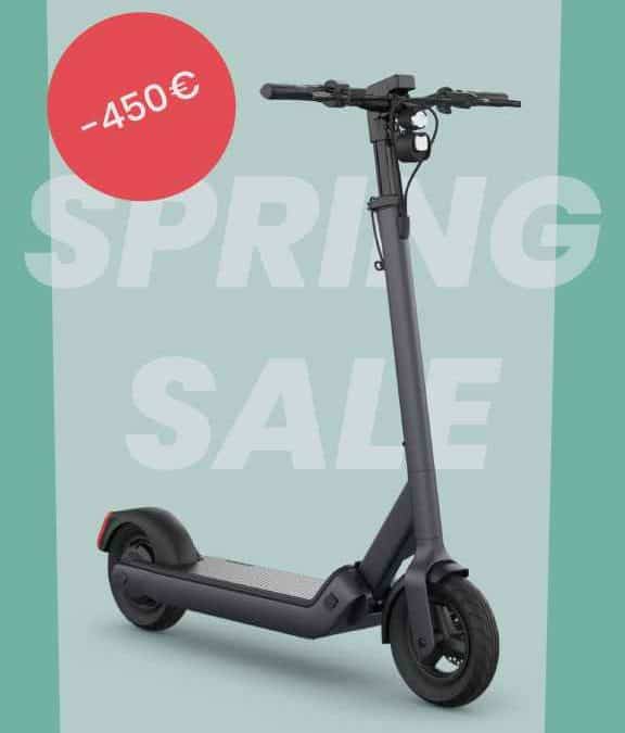 Egret E-Scooter Spring Sale: Spar 450 euro på Egret Pro-kjøpet!