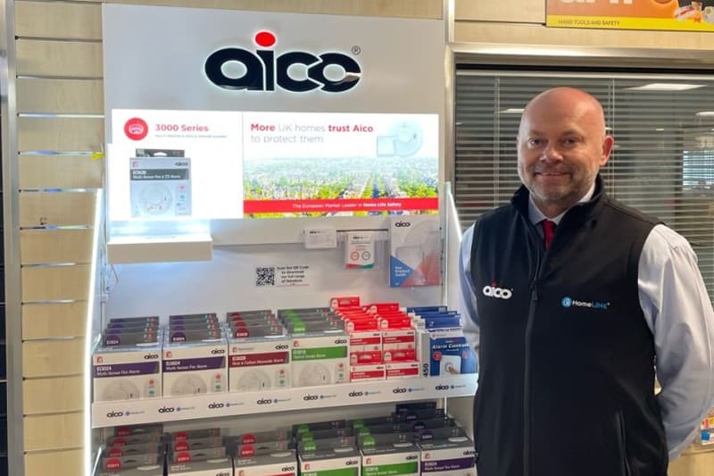 Aico støtter distributører med over 500 Point-of-Sale-installasjoner