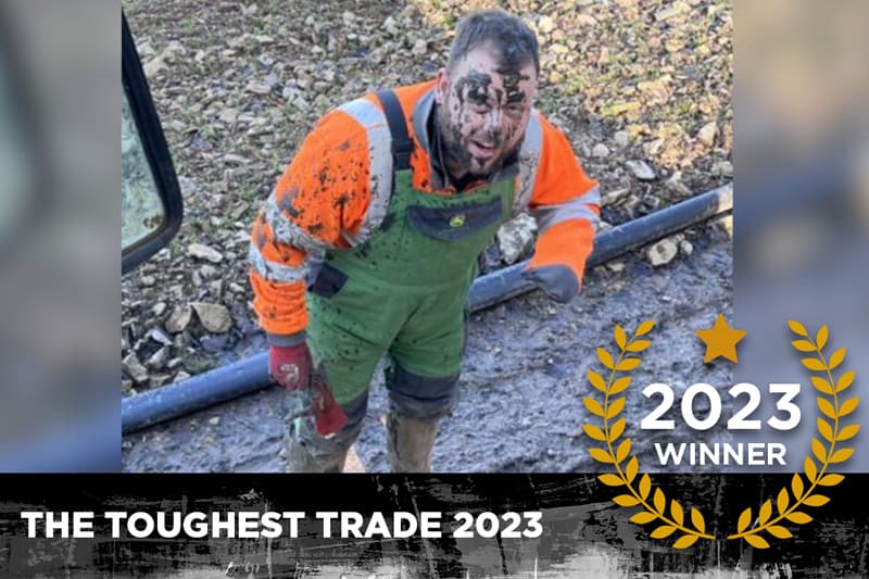 Swarfegas 2023 Toughest Trade-tittel går til bonden Andy!